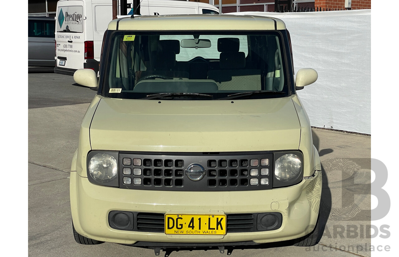 02/2003 Nissan Cube Wagon Yellow 1.4L - Personal Import(dated 06/2011)