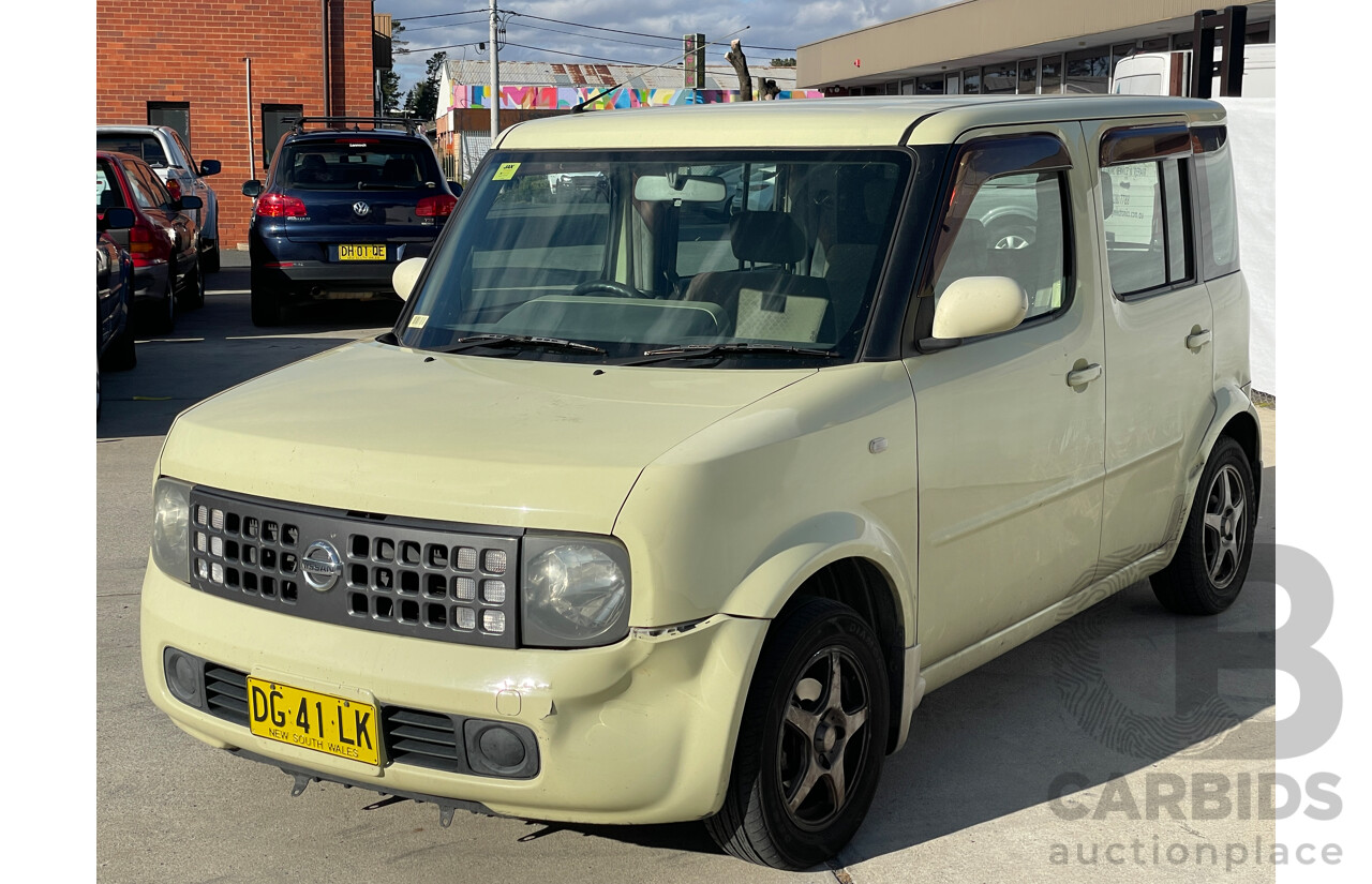 02/2003 Nissan Cube Wagon Yellow 1.4L - Personal Import(dated 06/2011)