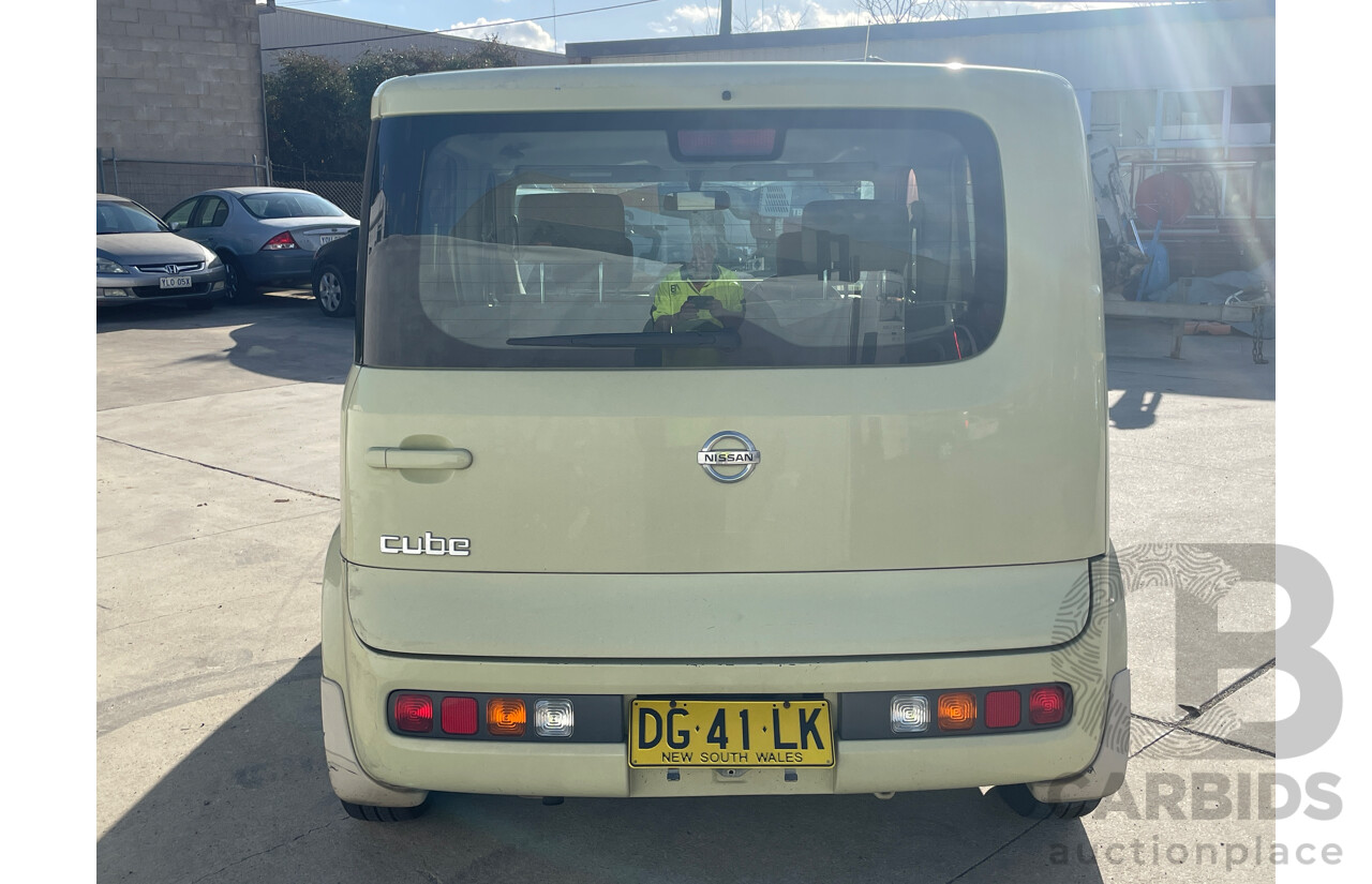 02/2003 Nissan Cube Wagon Yellow 1.4L - Personal Import(dated 06/2011)