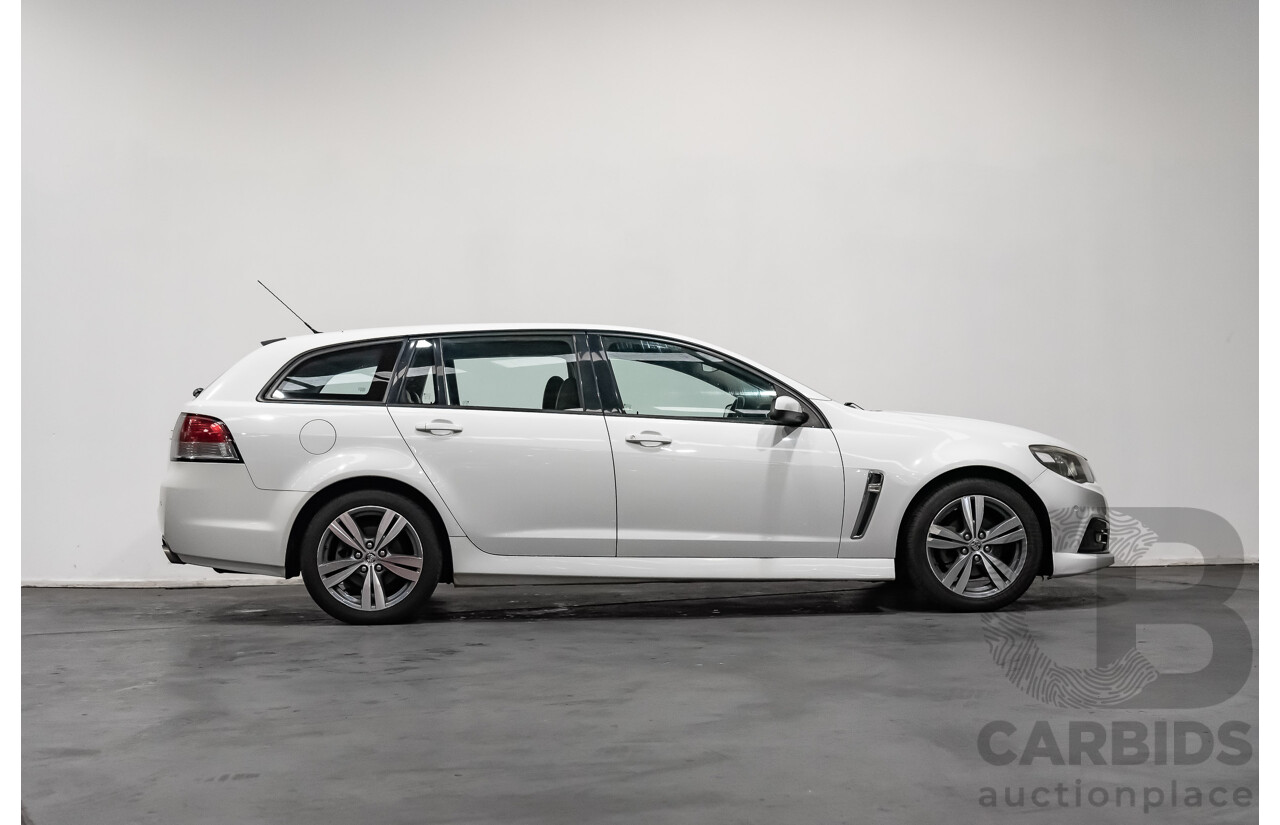 7/2014 Holden Commodore SV6 VF 4d Sportwagon White 3.6L V6