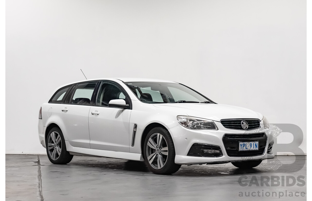 7/2014 Holden Commodore SV6 VF 4d Sportwagon White 3.6L V6