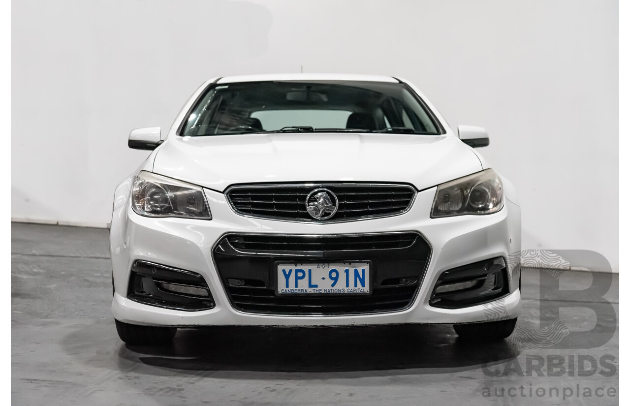 7/2014 Holden Commodore SV6 VF 4d Sportwagon White 3.6L V6