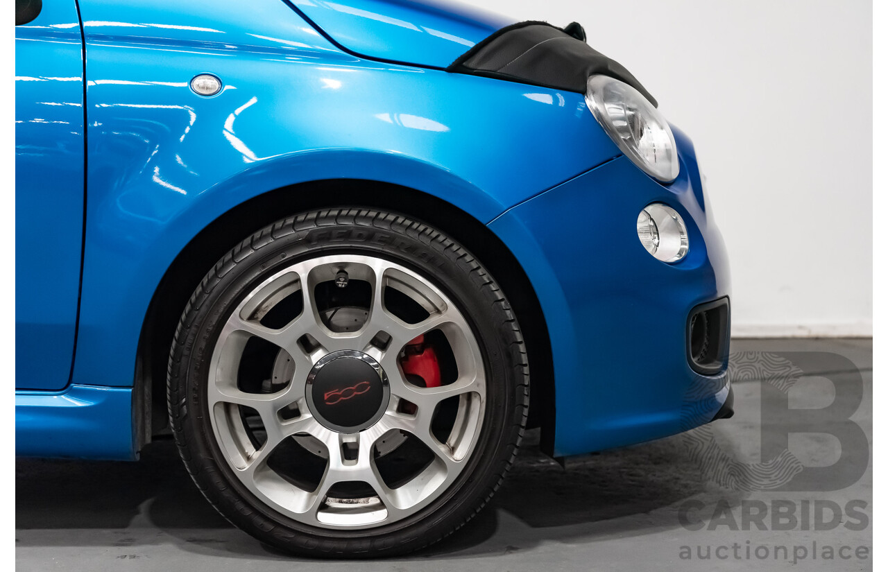 11/2014 Fiat 500 S 3d Hatchback Blue 1.4L