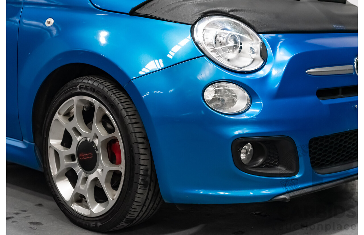 11/2014 Fiat 500 S 3d Hatchback Blue 1.4L