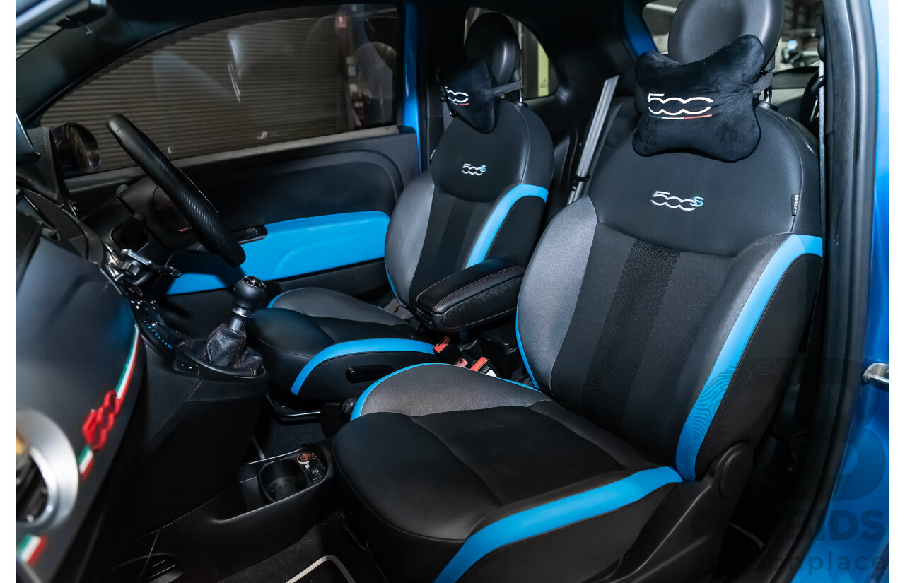 11/2014 Fiat 500 S 3d Hatchback Blue 1.4L