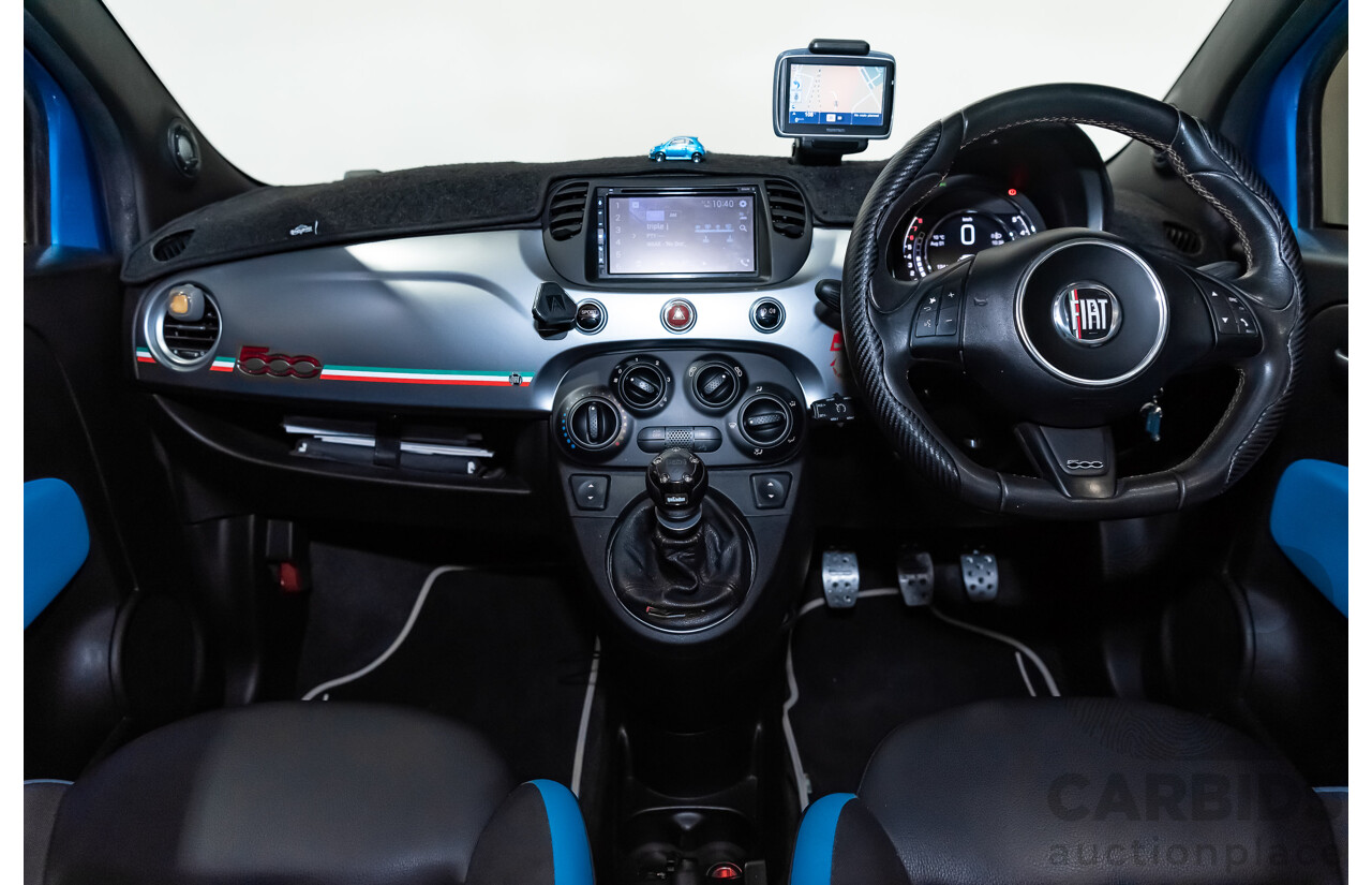 11/2014 Fiat 500 S 3d Hatchback Blue 1.4L