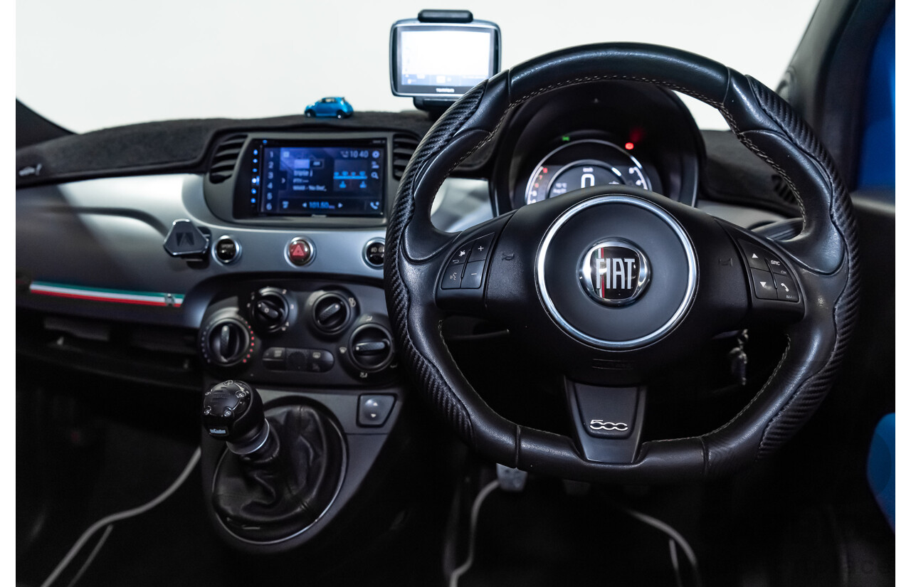11/2014 Fiat 500 S 3d Hatchback Blue 1.4L