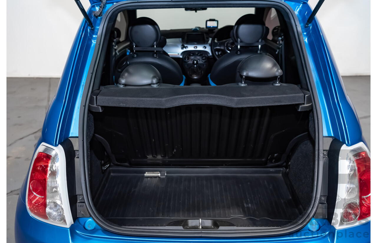 11/2014 Fiat 500 S 3d Hatchback Blue 1.4L
