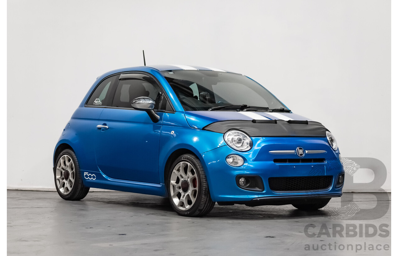 11/2014 Fiat 500 S 3d Hatchback Blue 1.4L