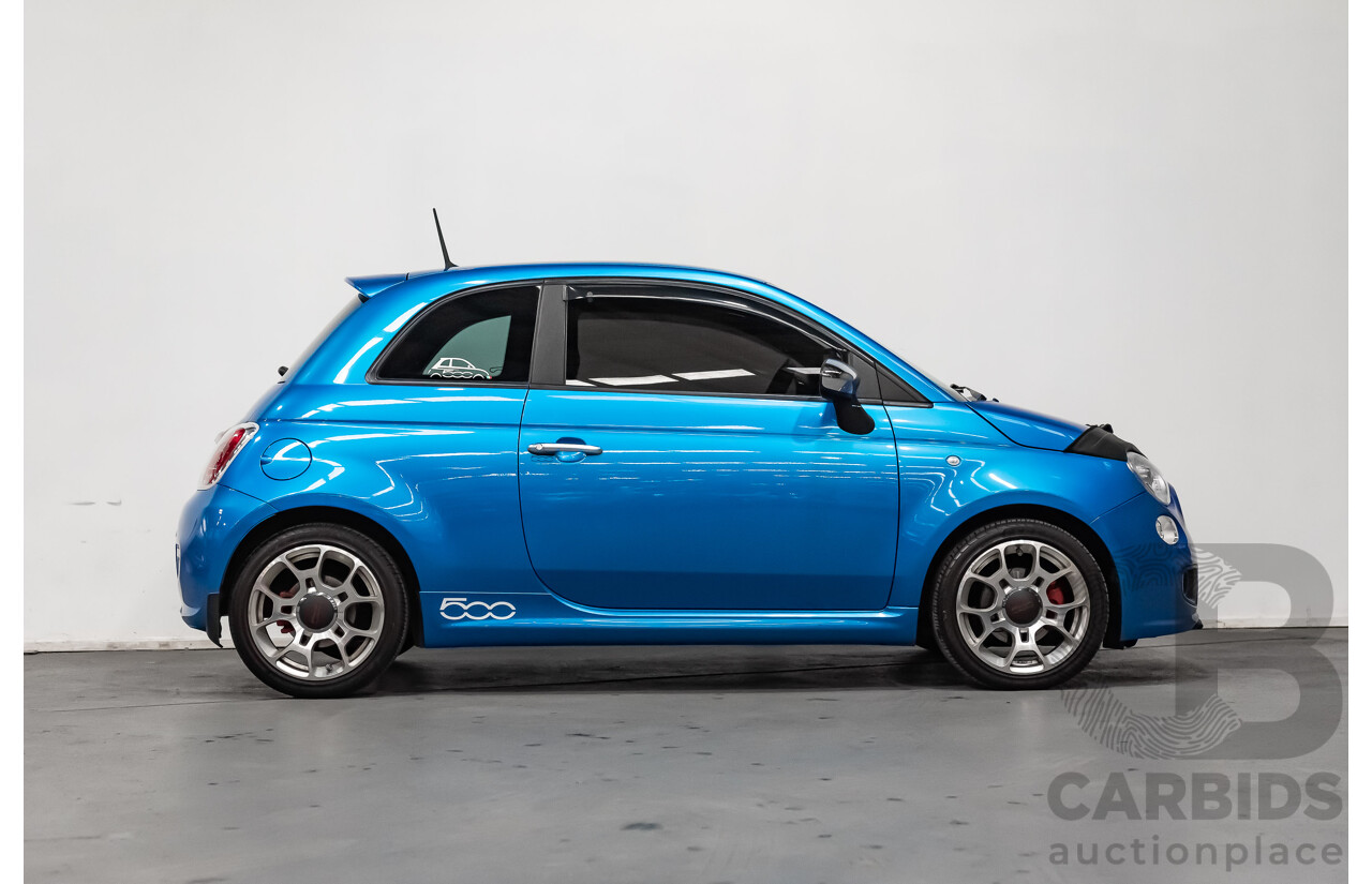 11/2014 Fiat 500 S 3d Hatchback Blue 1.4L
