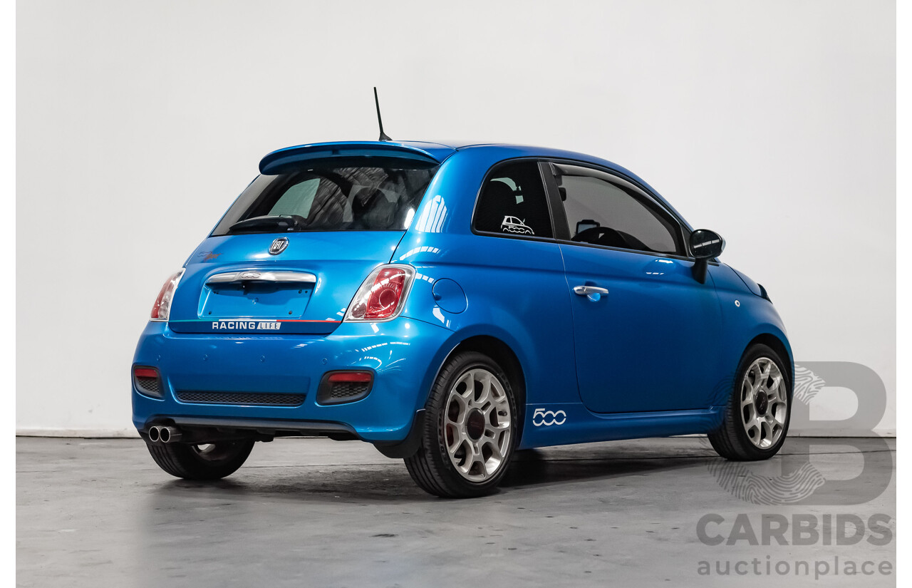 11/2014 Fiat 500 S 3d Hatchback Blue 1.4L