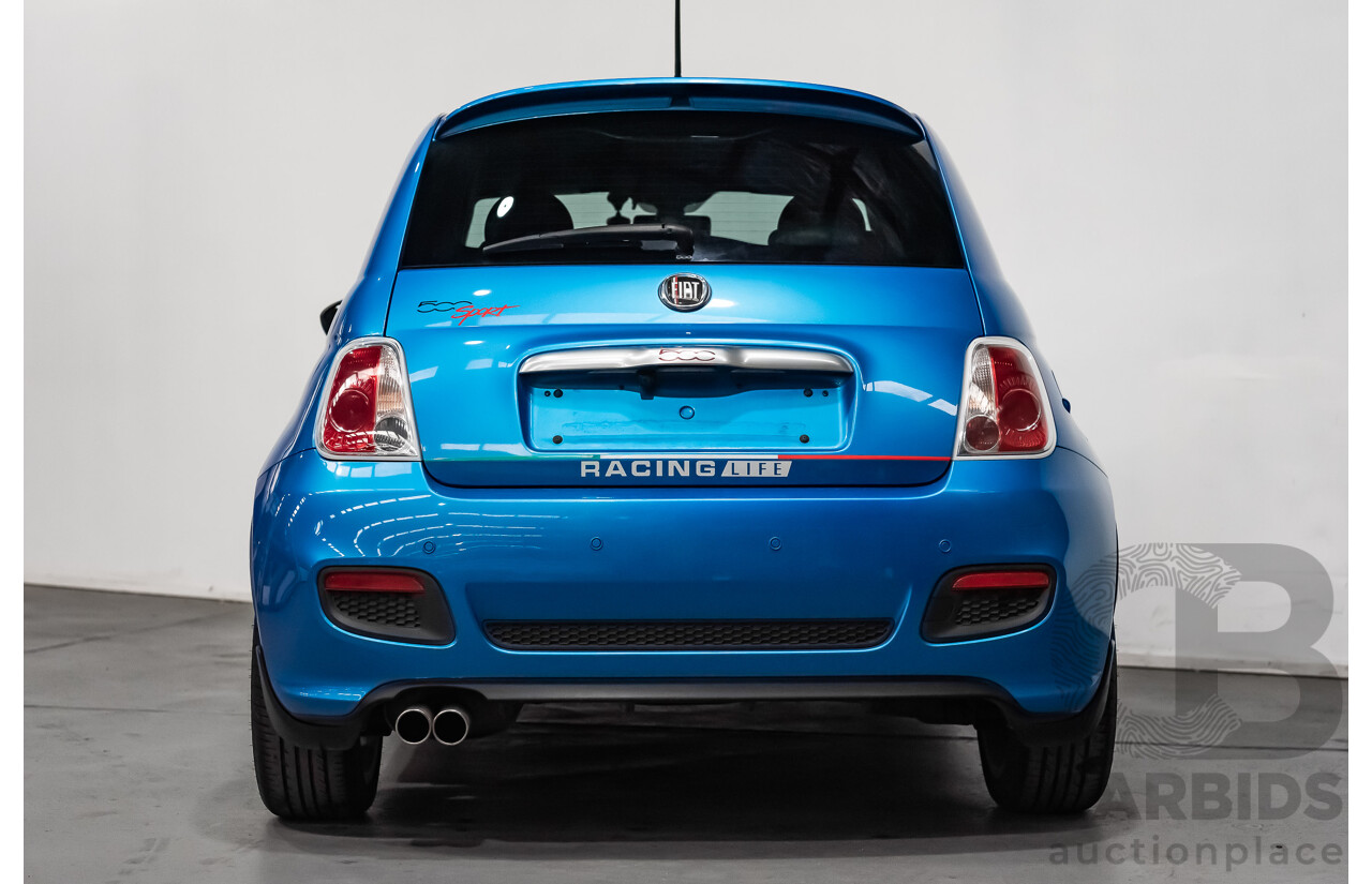11/2014 Fiat 500 S 3d Hatchback Blue 1.4L