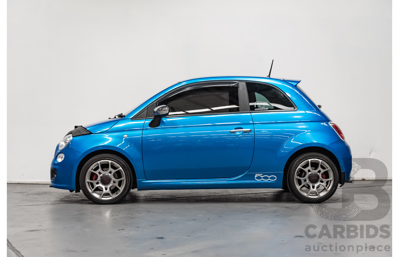 11/2014 Fiat 500 S 3d Hatchback Blue 1.4L