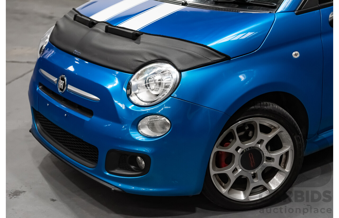11/2014 Fiat 500 S 3d Hatchback Blue 1.4L