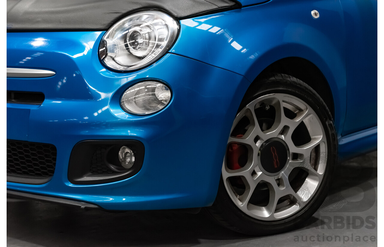 11/2014 Fiat 500 S 3d Hatchback Blue 1.4L