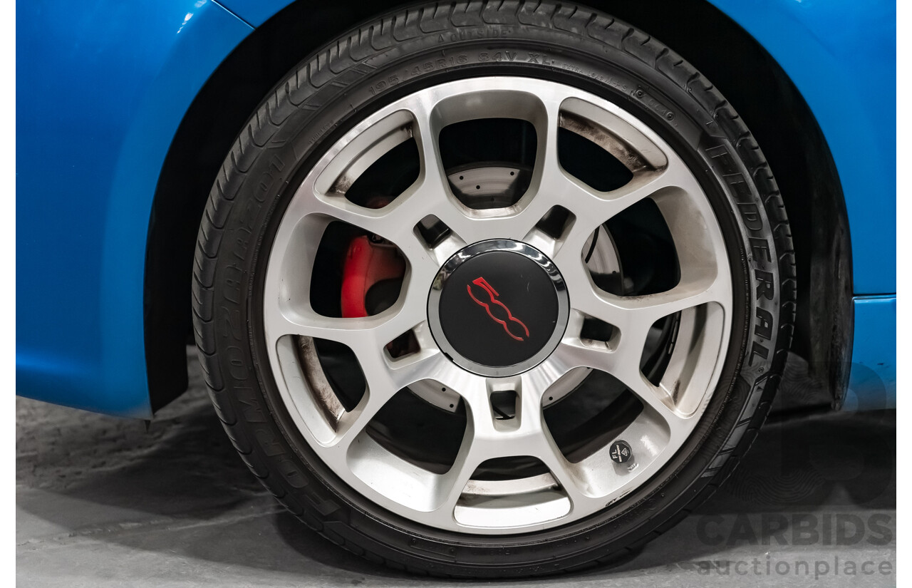 11/2014 Fiat 500 S 3d Hatchback Blue 1.4L