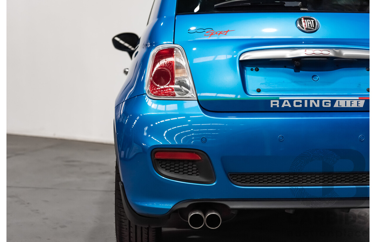11/2014 Fiat 500 S 3d Hatchback Blue 1.4L