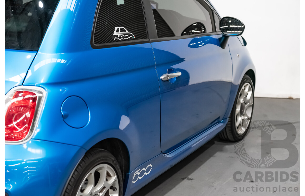 11/2014 Fiat 500 S 3d Hatchback Blue 1.4L