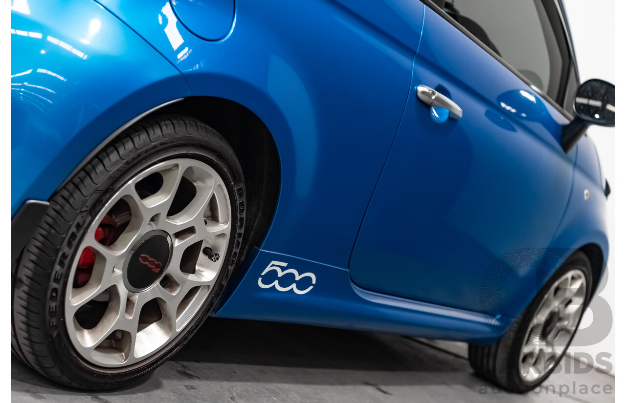 11/2014 Fiat 500 S 3d Hatchback Blue 1.4L