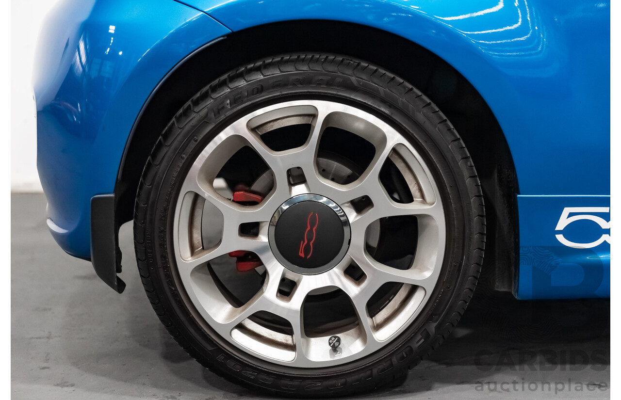 11/2014 Fiat 500 S 3d Hatchback Blue 1.4L