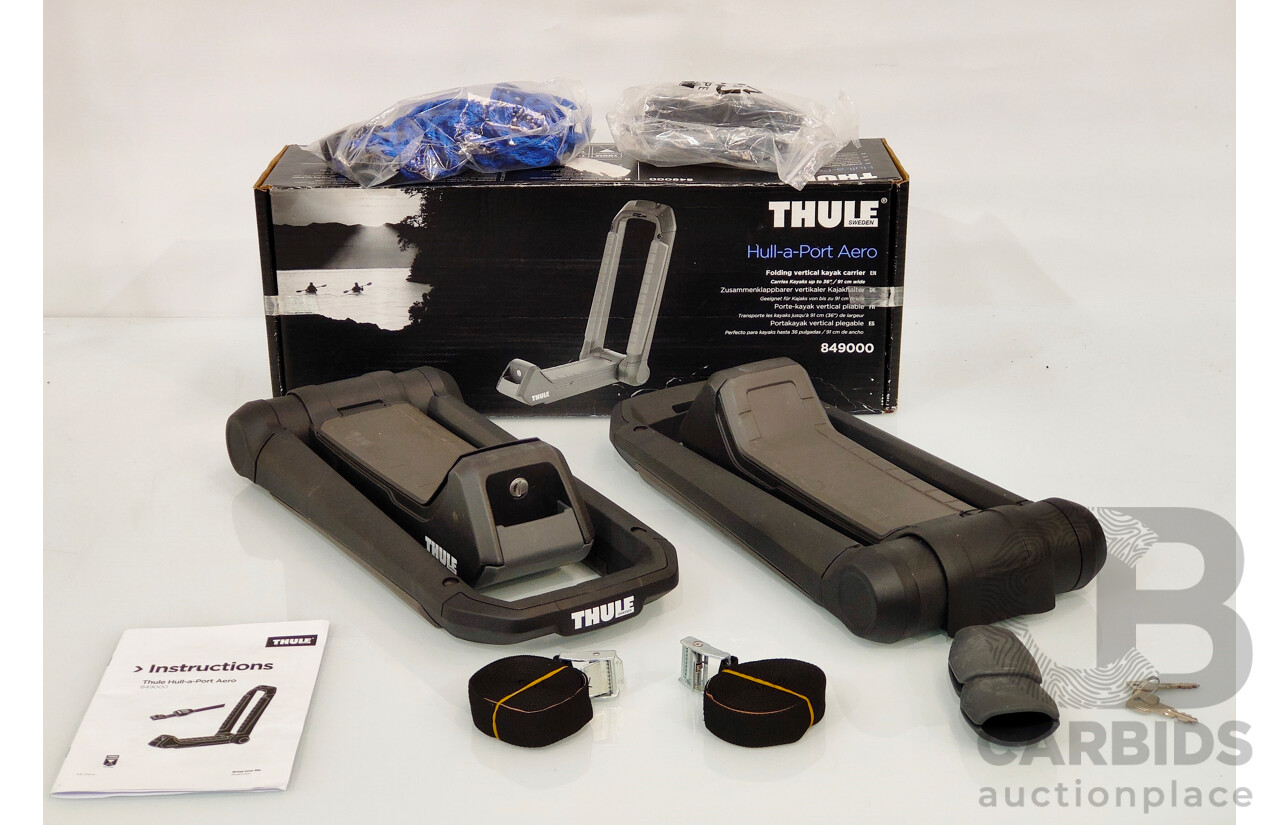 THULE Hull a Port Aero 849000 Folding Vertical Kayak Carrier