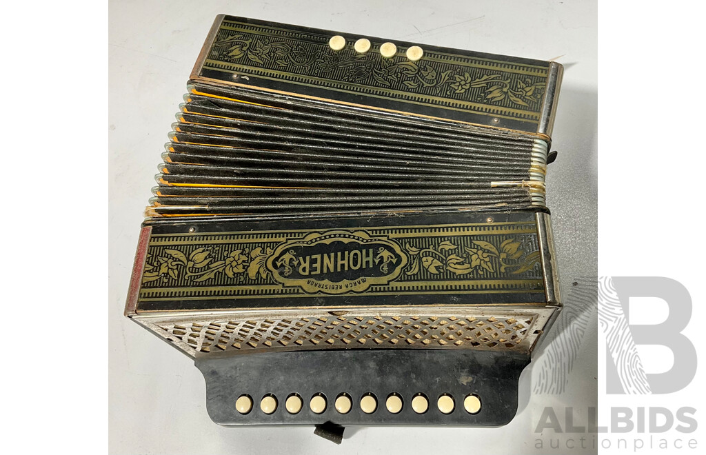 Vintage Hohner Accordion