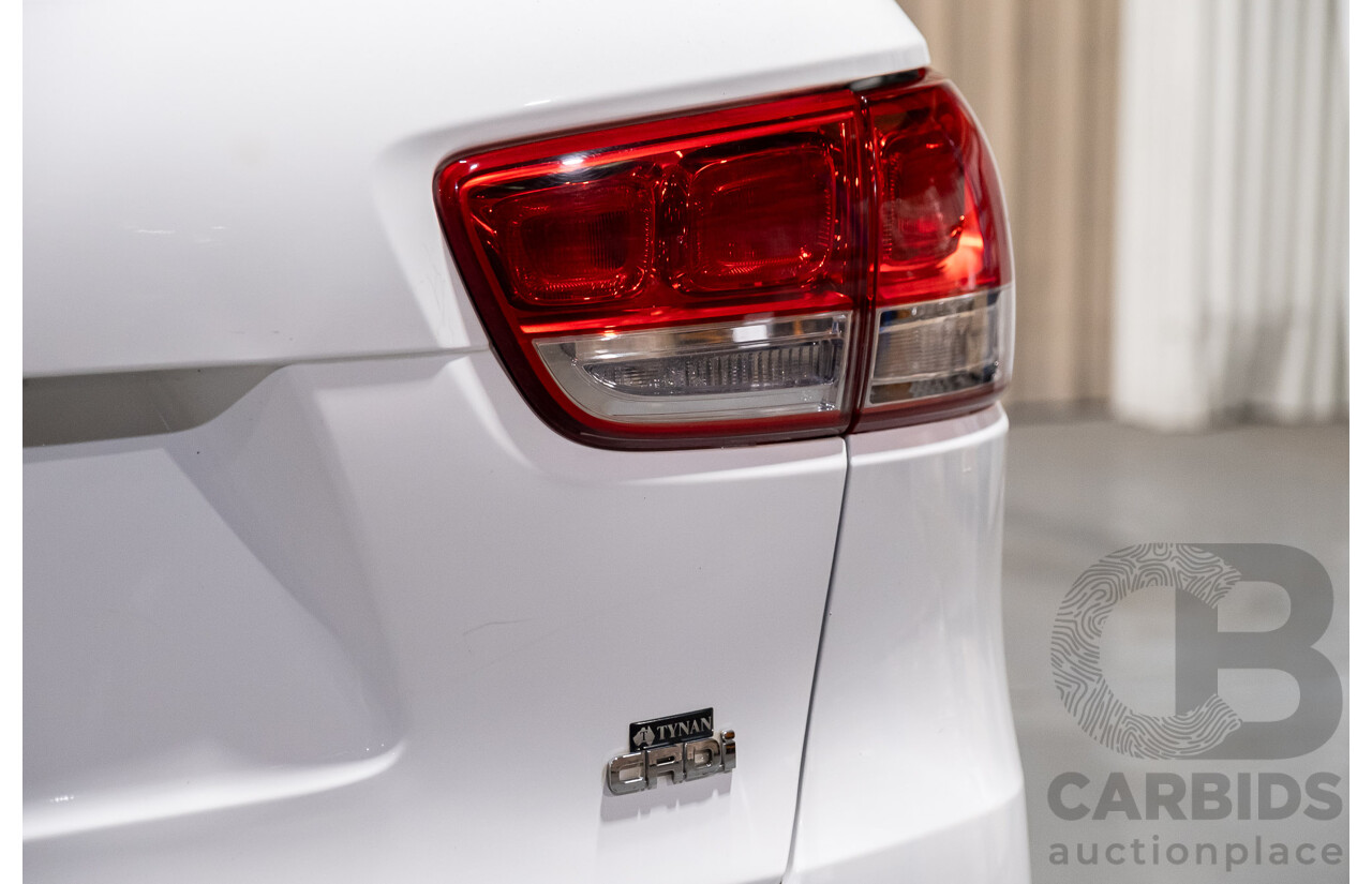 9/2015 Kia Sorento Si (4x4) UM MY16 4d Wagon White Turbo Diesel 2.2L - 7 Seater
