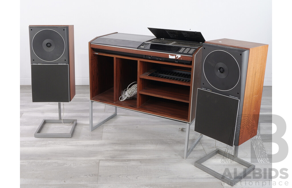 Bang & Olufsen Beocenter 7002 Turntable & Beovox S50 Speakers Set