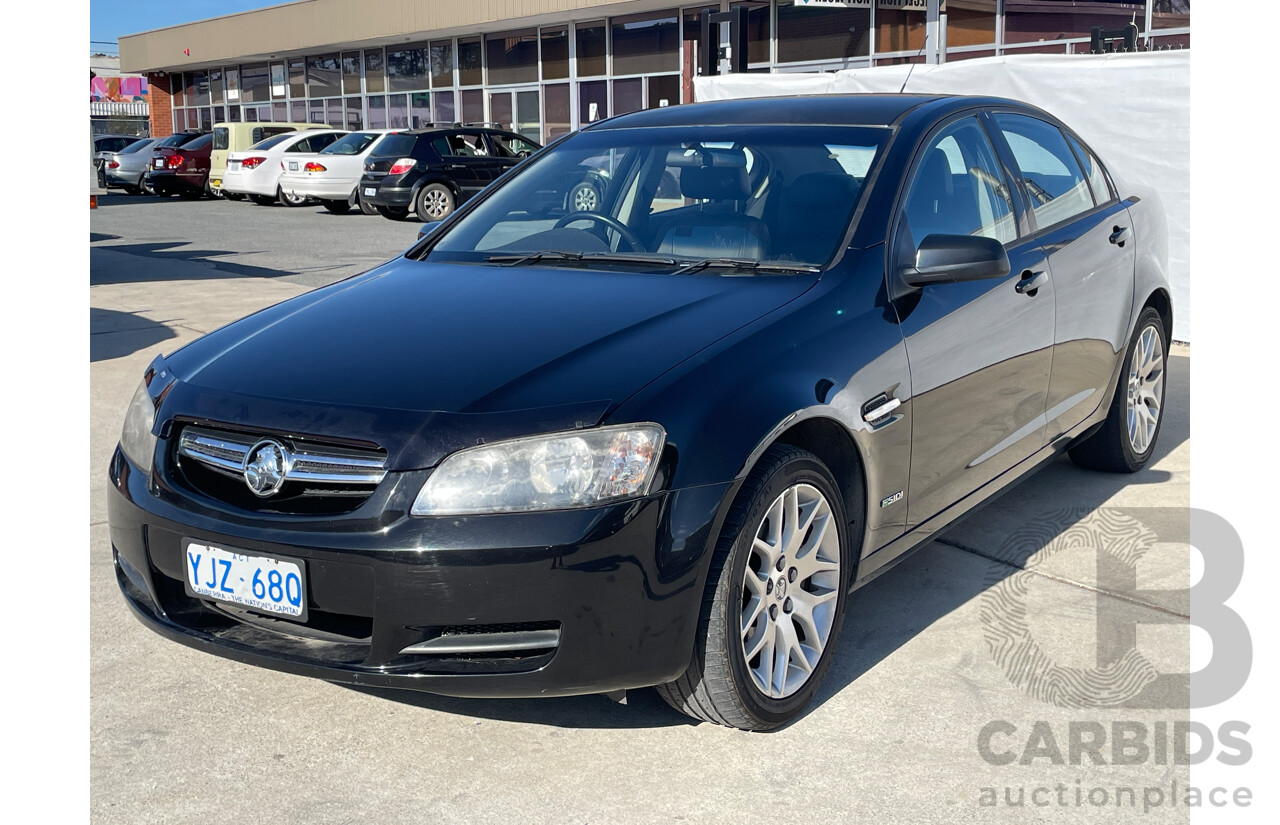 12/2009 Holden Commodore International VE MY09.5 4d Sedan Black 3.0L