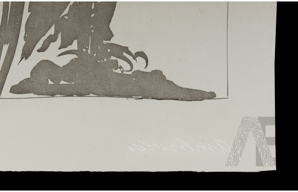 Pablo Picasso (1881-1973, Spanish), Sparrowhawk 1936 (Printed 1942), Sugarlift Aquatint & Drypoint on Vidalon Wove Paper with Vollard Watermark