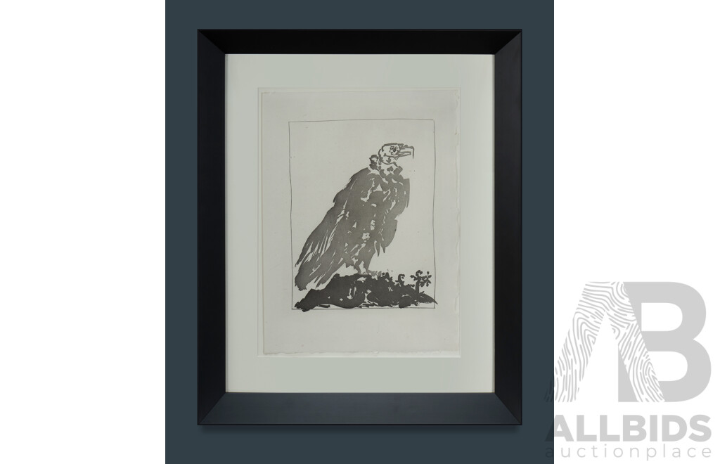 Pablo Picasso (1881-1973, Spanish), Le Vautour (The Vulture) 1936, Aquatint & Drypoint on Montval Paper