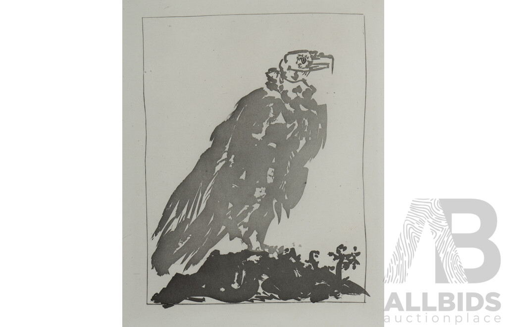 Pablo Picasso (1881-1973, Spanish), Le Vautour (The Vulture) 1936, Aquatint & Drypoint on Montval Paper