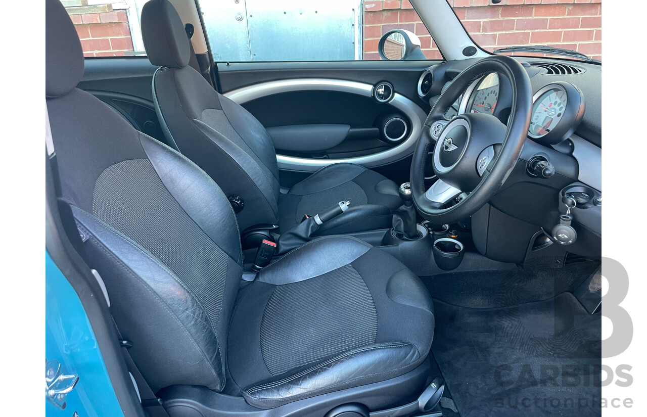 5/2007 Mini Cooper  R56 2d Hatchback Blue 1.6L