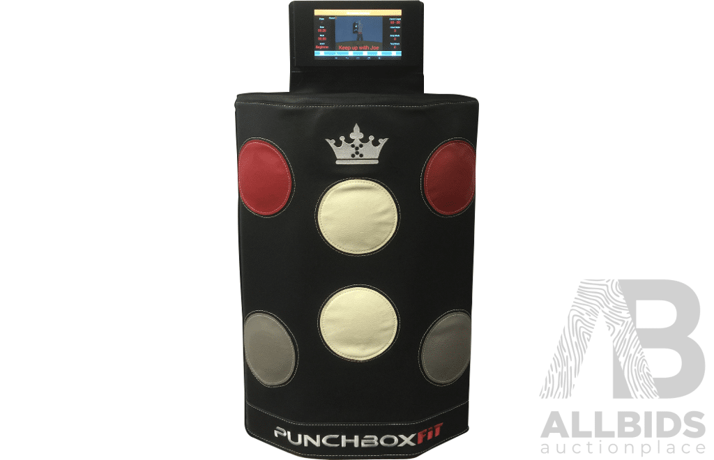 PUNCH BOX FIT Smart Wall Punching Boxing Bag