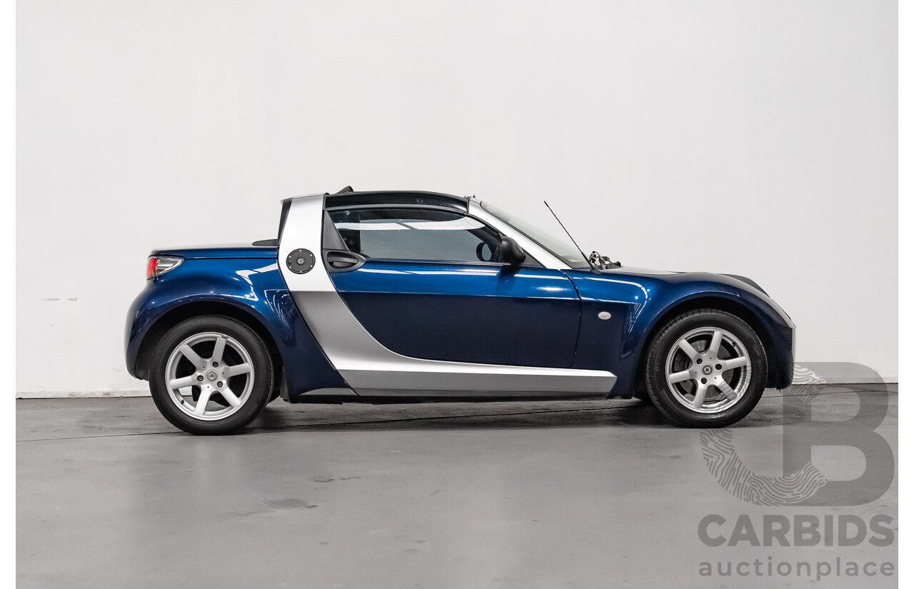 1/2004 Smart Roadster R452 2d Convertible Metallic Blue Turbo 0.7L