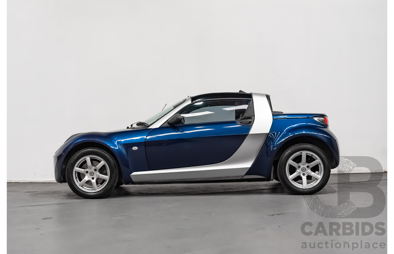 1/2004 Smart Roadster R452 2d Convertible Metallic Blue Turbo 0.7L