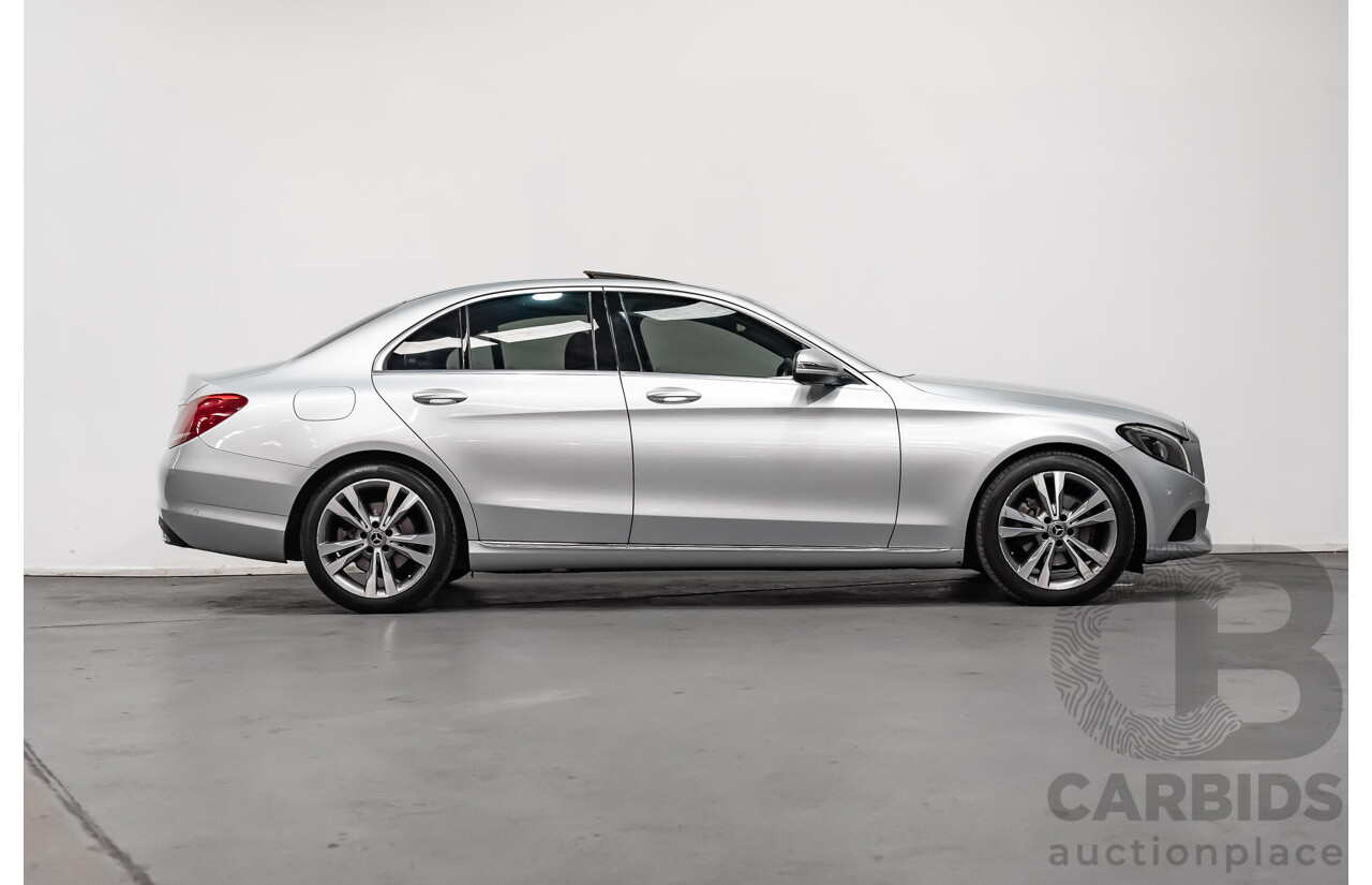 5/2017 Mercedes Benz C200 W205 MY16 4d Sedan Iridium Silver Metallic Turbo 2.0L