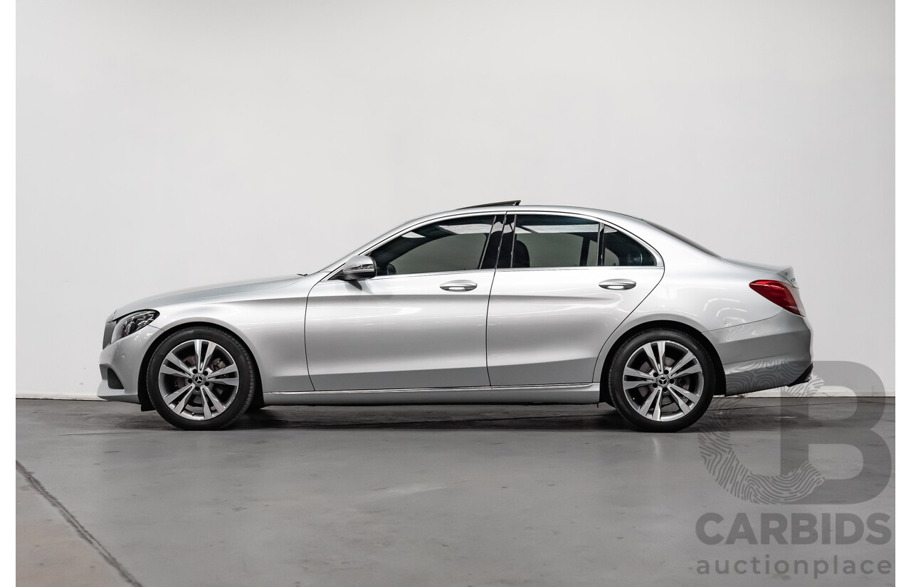 5/2017 Mercedes Benz C200 W205 MY16 4d Sedan Iridium Silver Metallic Turbo 2.0L