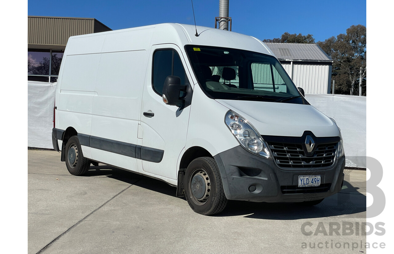 1/2016 Renault Master MWB X62 DCi 165 2.3L M9T DOHC 16v Turbo Diesel