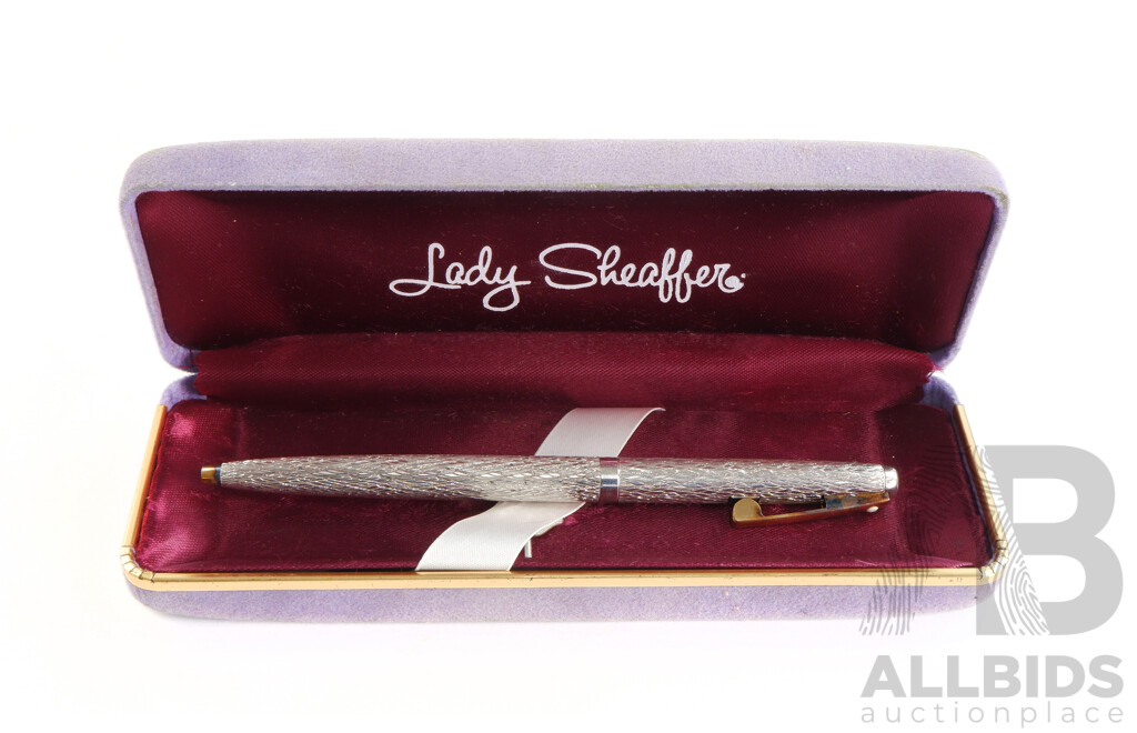 Vintage Boxed Lady Shaeffer Ball Point Pen