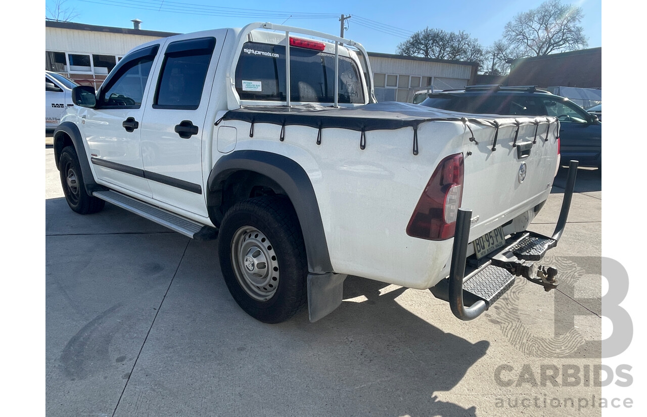 8/2007 Holden Rodeo LX (4x4) RA MY07 Crew Cab P/Up White 3.0L