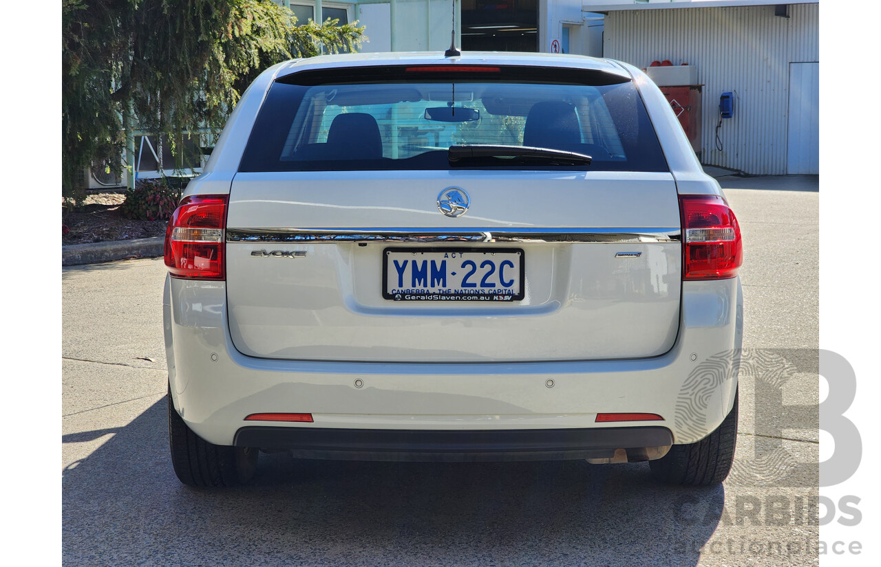 7/2017 Holden Commodore Evoke VF11 4d Sportwagon White V6 3.0L