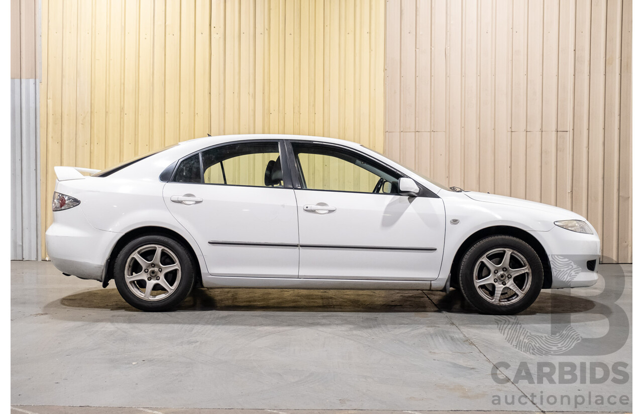 8/2003 Mazda 6 Classic GG 4d Sedan White 2.3L