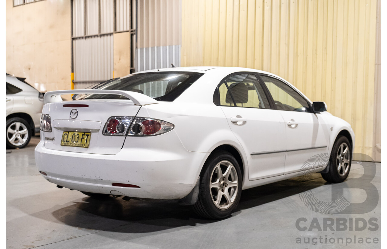 8/2003 Mazda 6 Classic GG 4d Sedan White 2.3L