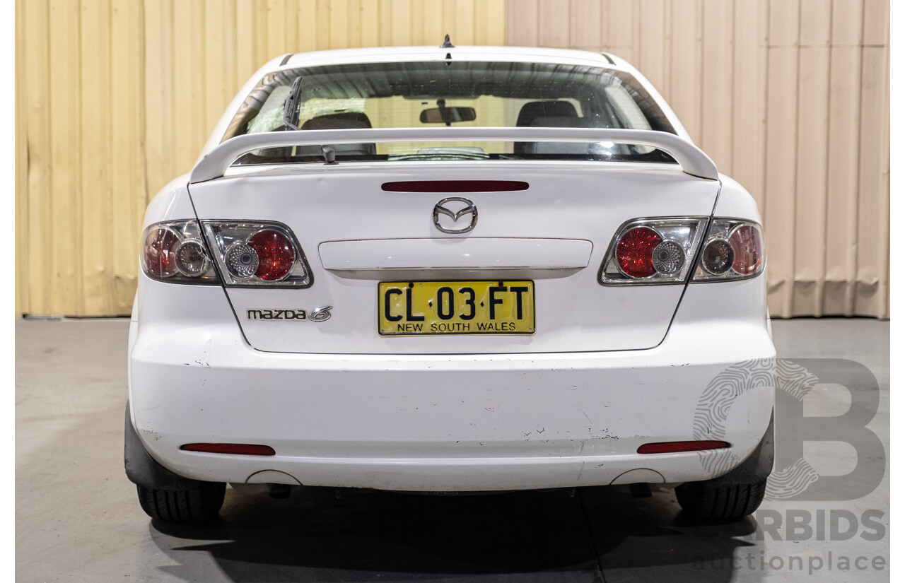 8/2003 Mazda 6 Classic GG 4d Sedan White 2.3L