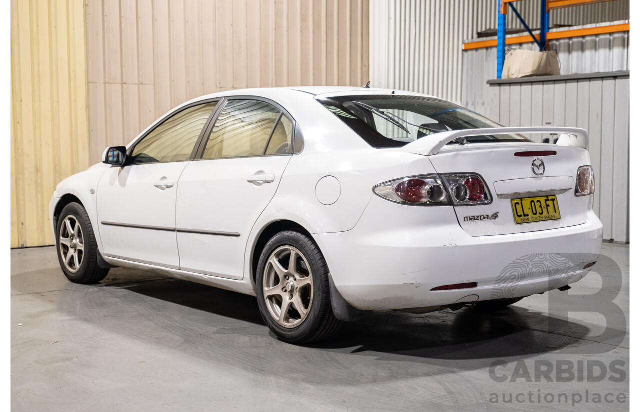 8/2003 Mazda 6 Classic GG 4d Sedan White 2.3L