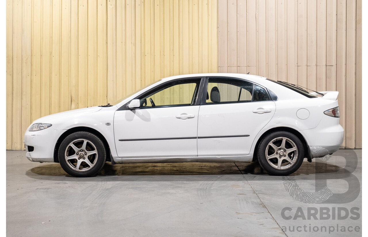 8/2003 Mazda 6 Classic GG 4d Sedan White 2.3L