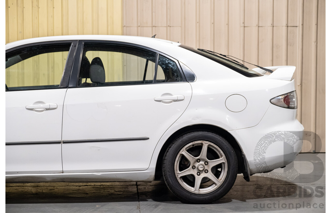 8/2003 Mazda 6 Classic GG 4d Sedan White 2.3L