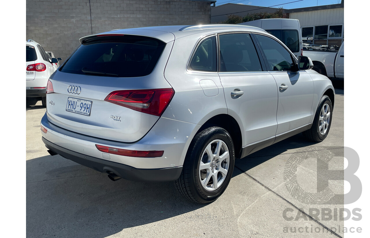 3/2011 Audi Q5 2.0 TFSI Quattro 8R MY11 4d Wagon Silver 2.0L
