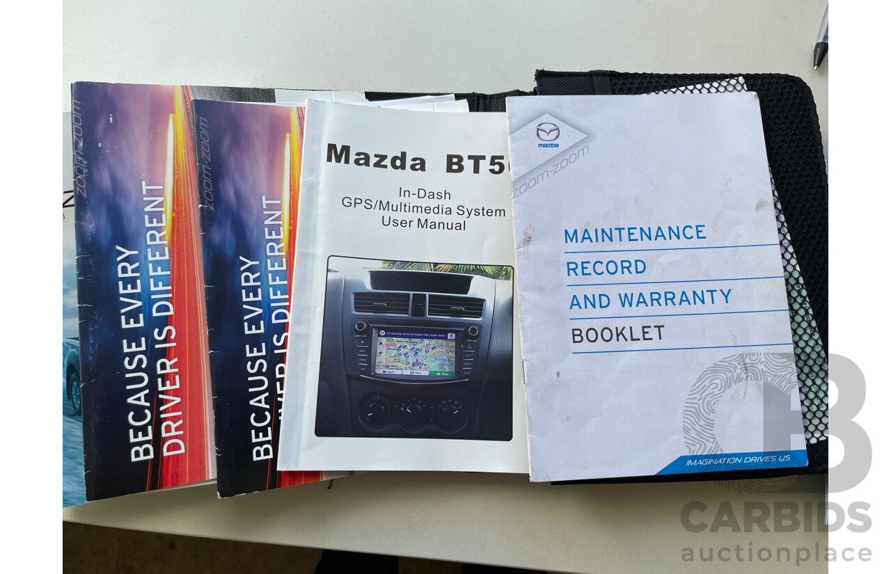 1/2016 Mazda Bt50 XTR (4x4) MY16 Dual Cab Utility White 3.2L